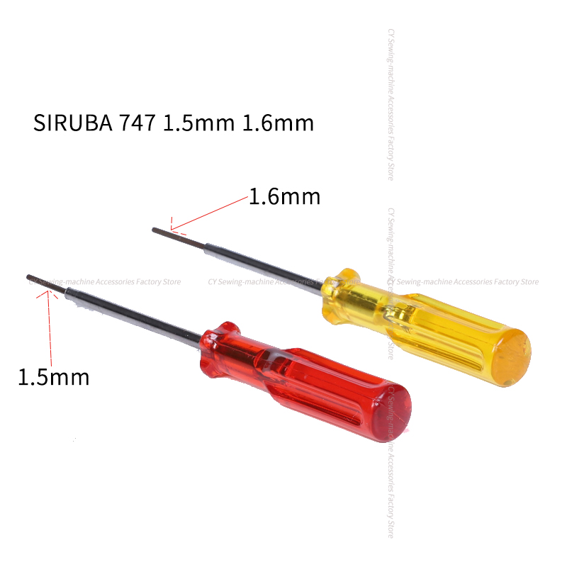 Embroidery Yellow - 100 buah 1.5mm 1.6mm sekrup soket