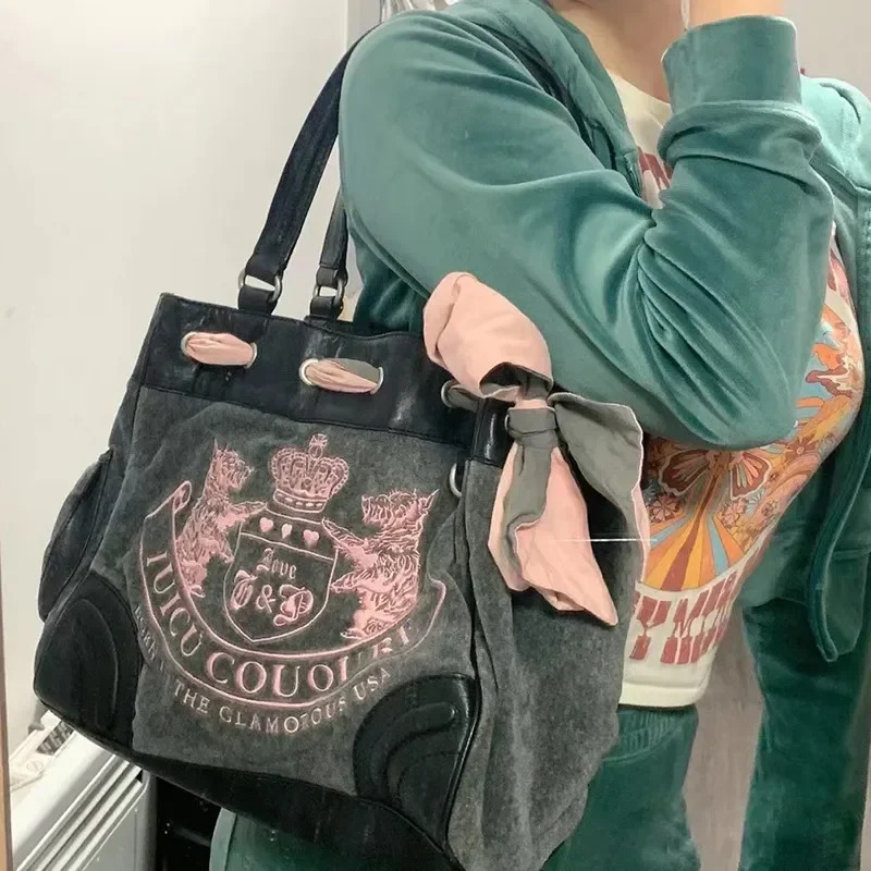 Embroidery Font - Tas Tangan Bordir Chic Retro Vintage