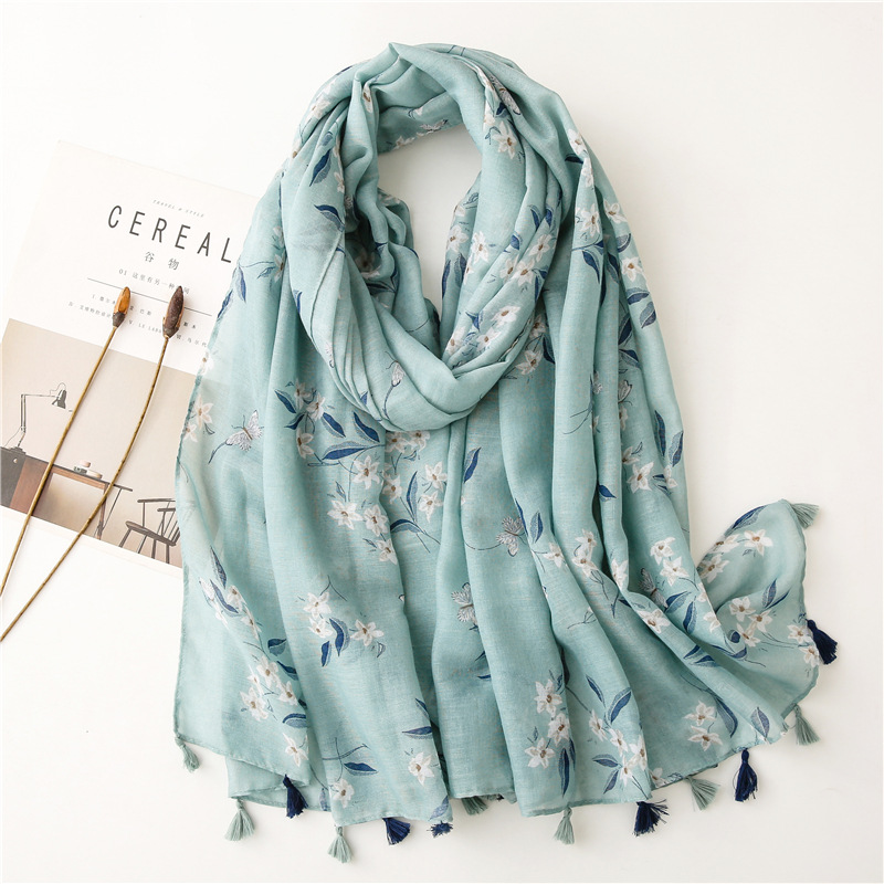 Embroidery Shawl - 2022 Baru Modis Musim Panas Syal