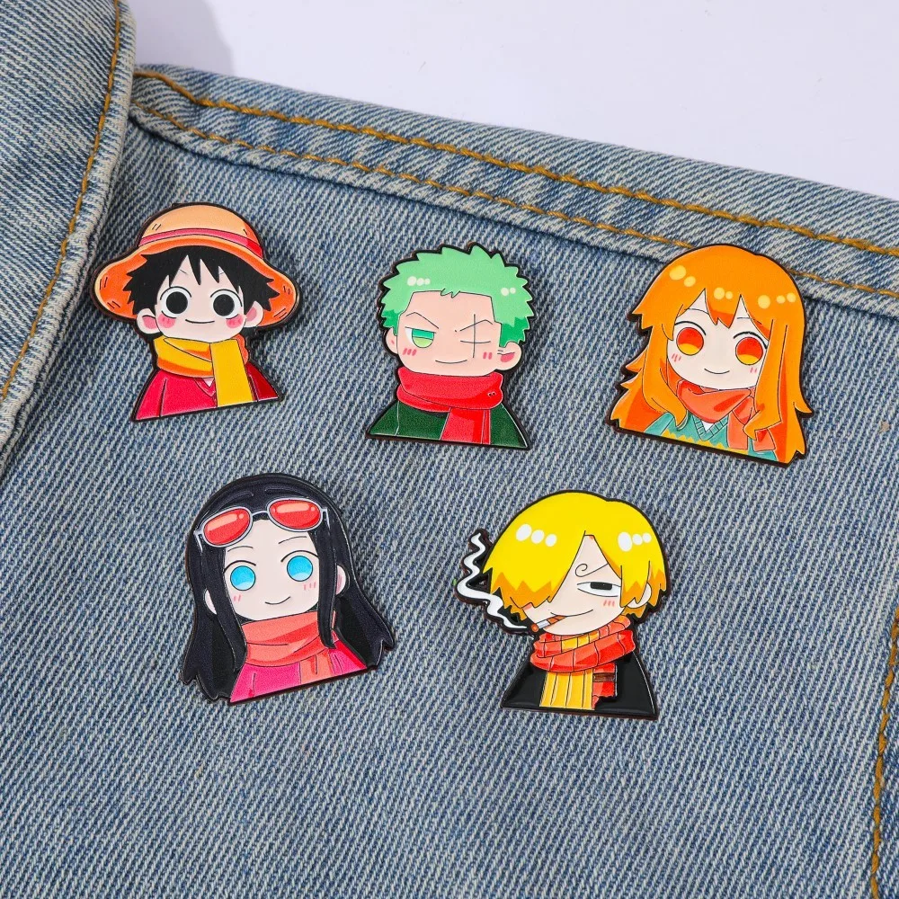 Embroidery Tulle - 5 Buah Bros Kartun Anime Lucu
