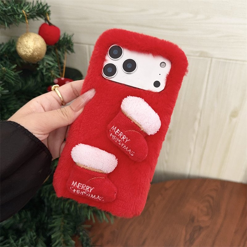 Casing Ponsel Pohon Natal Berb - Embroidery Xmas Tree ulasan dan harga