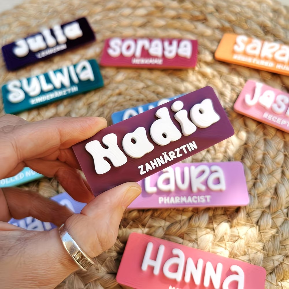 Lencana Bros Nama Pribadi Akri - Embroidery Names ulasan dan harga