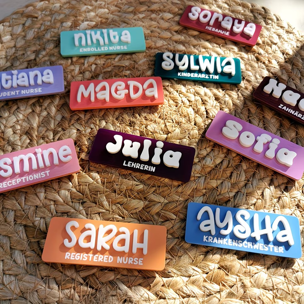 Lencana Bros Nama Pribadi Akri - Embroidery Names ulasan dan harga