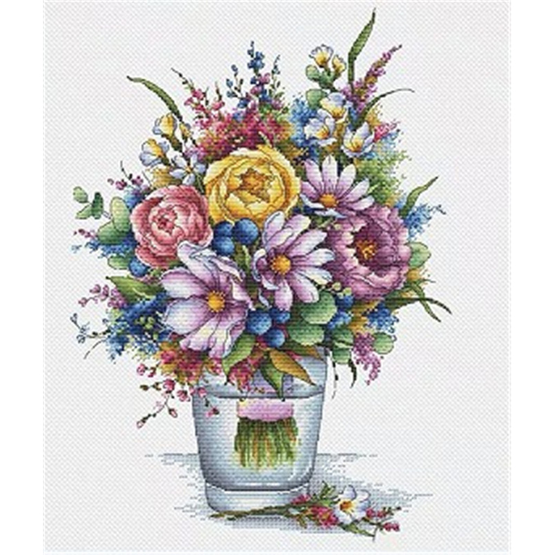ZZ6455 Kit Sulaman Silang DIY  - Embroidery World ulasan dan harga