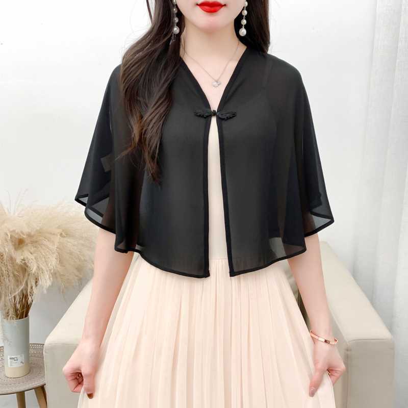 Pakaian Pelindung Matahari Wan - Embroidery Shawl ulasan dan harga