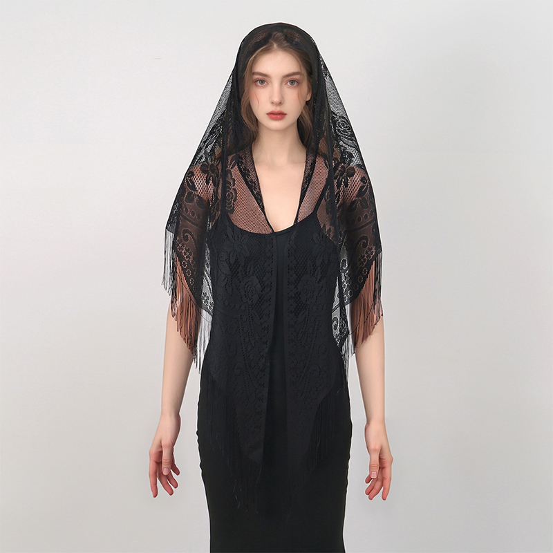 Syal Renda Bordir Baru Selenda - Embroidery Shawl ulasan dan harga