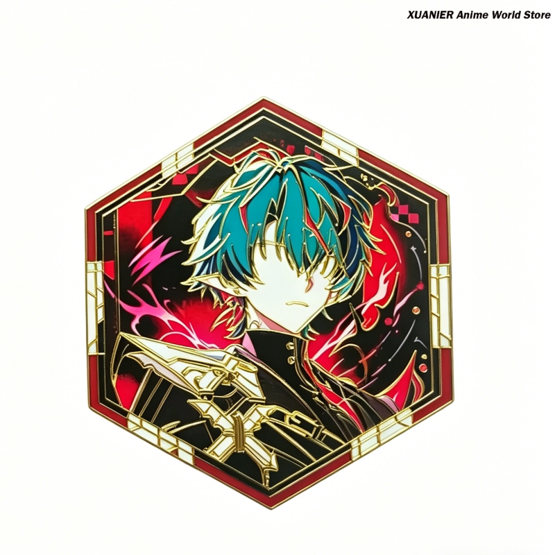 Lencana Logam Anime Arknights: - Embroidery Tulle ulasan dan harga