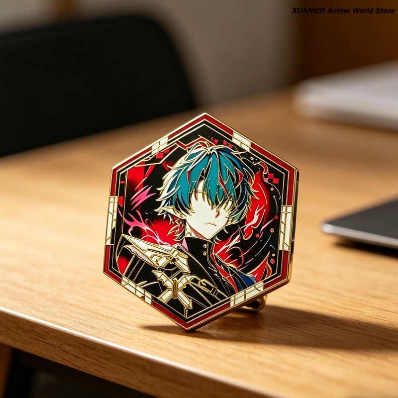 Lencana Logam Anime Arknights: - Embroidery Tulle ulasan dan harga
