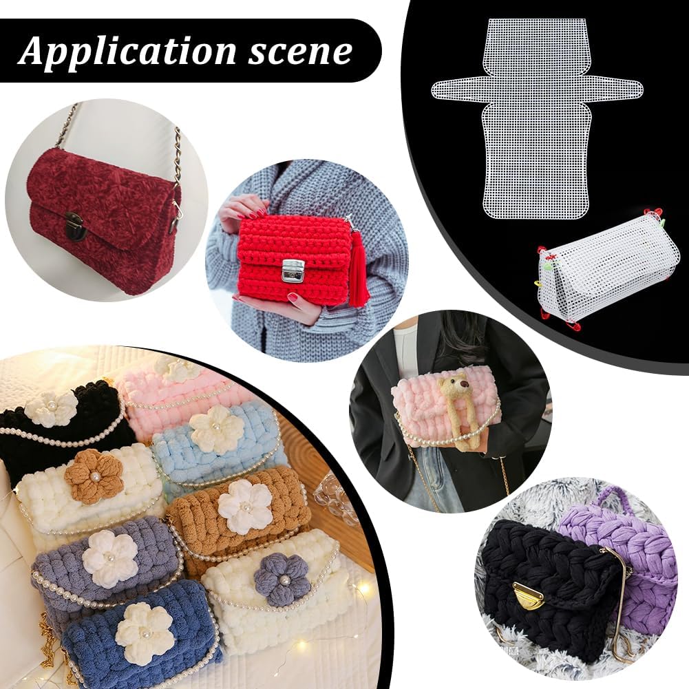 1-4Pcs Lembaran Kanvas Jaring  - Embroidery Underlay ulasan dan harga