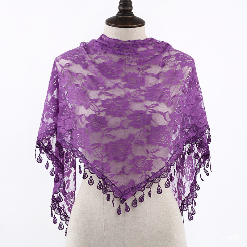 Selendang Gereja Fashion, Keru - Embroidery Shawl ulasan dan harga