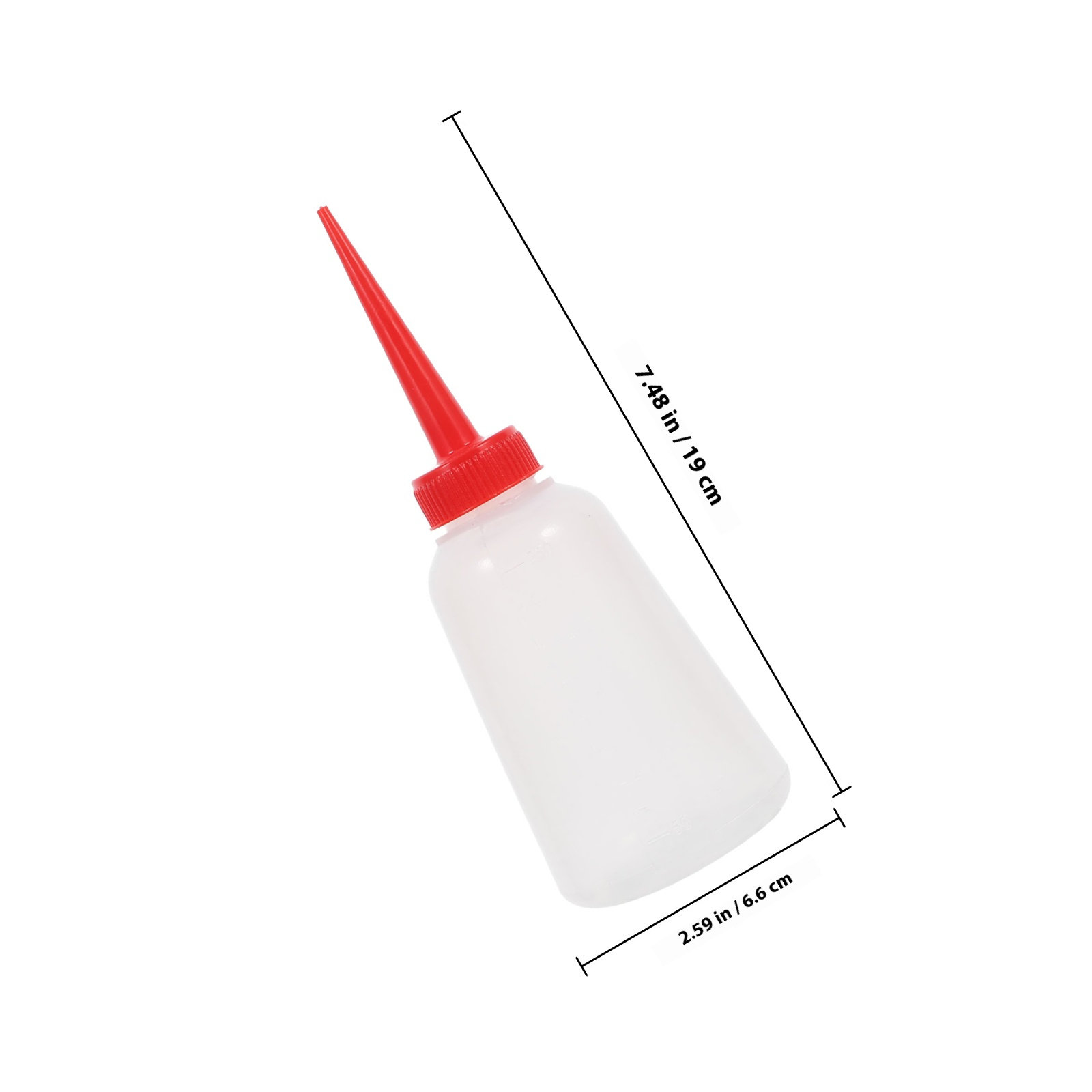 2Pcs Botol Minyak Plastik untu - Embroidery Red ulasan dan harga