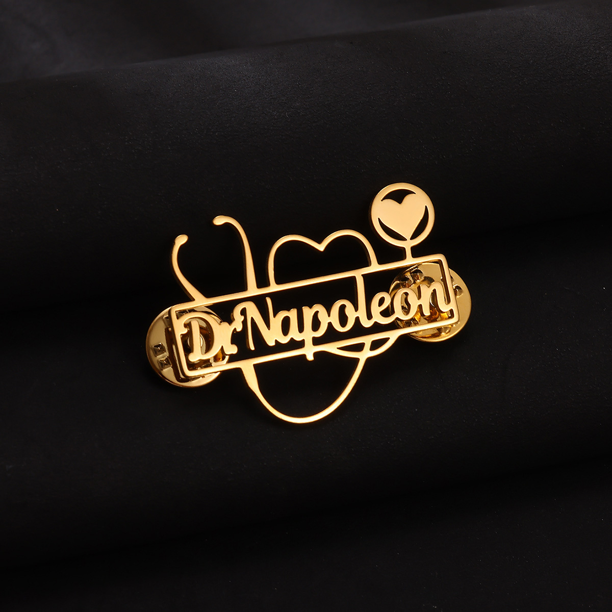 Bros Stetoskop Kustom, Pin Sal - Embroidery Names ulasan dan harga