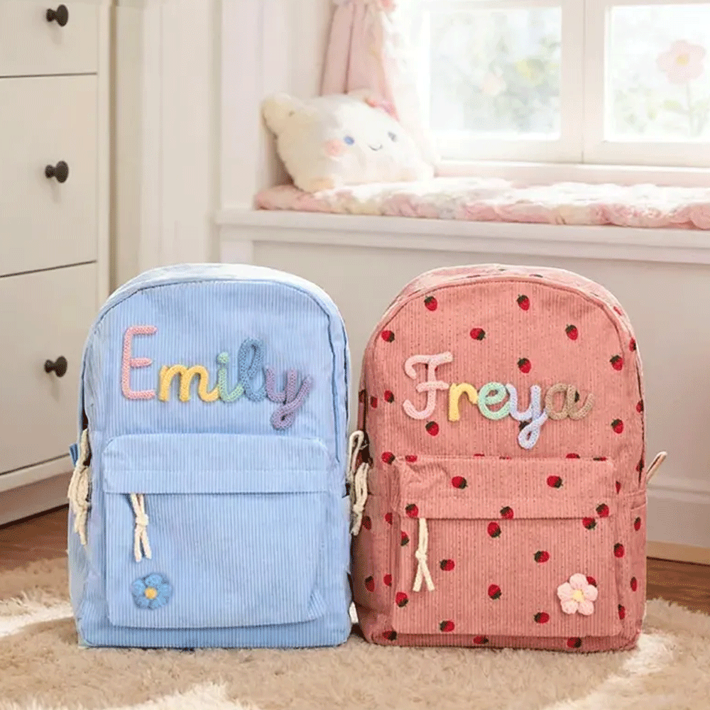 [Custom] Tas Ransel Kembali ke - Embroidery Names ulasan dan harga