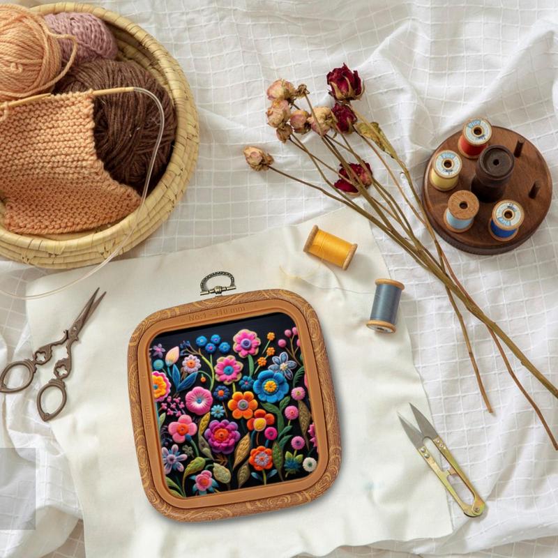 Bingkai Lingkaran Bordir Lingk - Embroidery And Quilting ulasan dan harga
