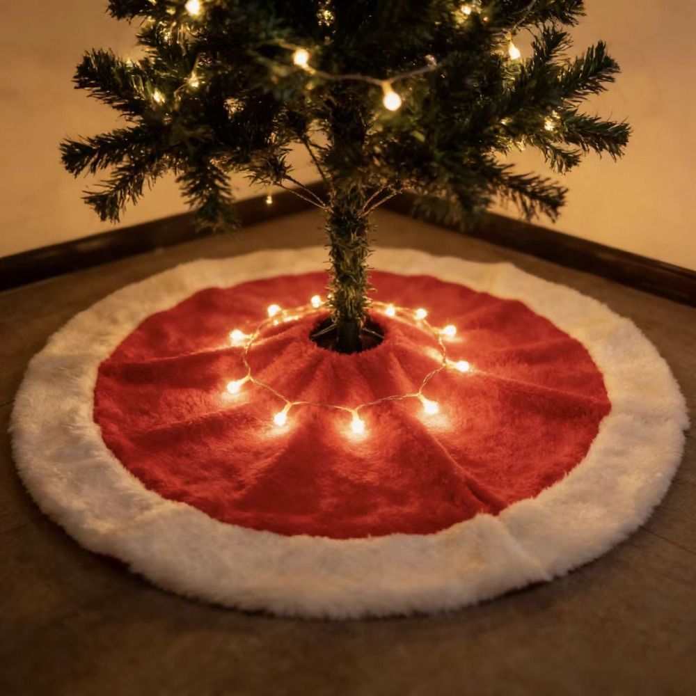 Aksesoris Natal, Alas Pohon Na - Embroidery Xmas Tree ulasan dan harga