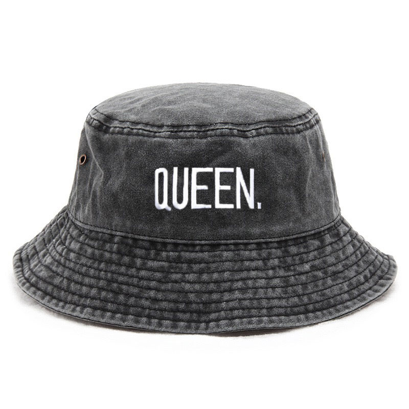 Topi Bucket Vintage Queen Wash - Embroidery Shawl ulasan dan harga