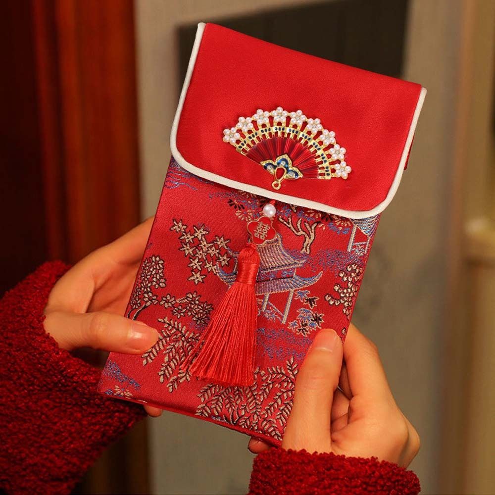 Kain Brokat Ucapan Selamat Tah - Embroidery Red ulasan dan harga