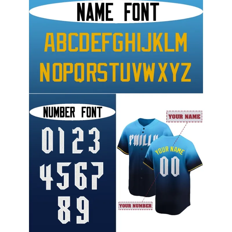 Jersey Bisbol Bordir Pria Nama - Embroidery Names ulasan dan harga