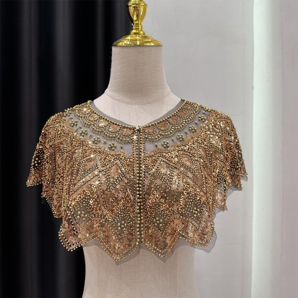 Selendang Flapper Berhias Paye - Embroidery Shawl ulasan dan harga