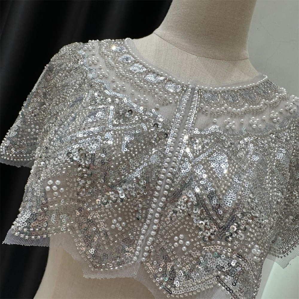 Selendang Flapper Berhias Paye - Embroidery Shawl ulasan dan harga