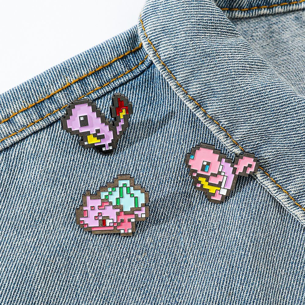 Pin Enamel Logam Pokemon Mosai - Embroidery Tulle ulasan dan harga