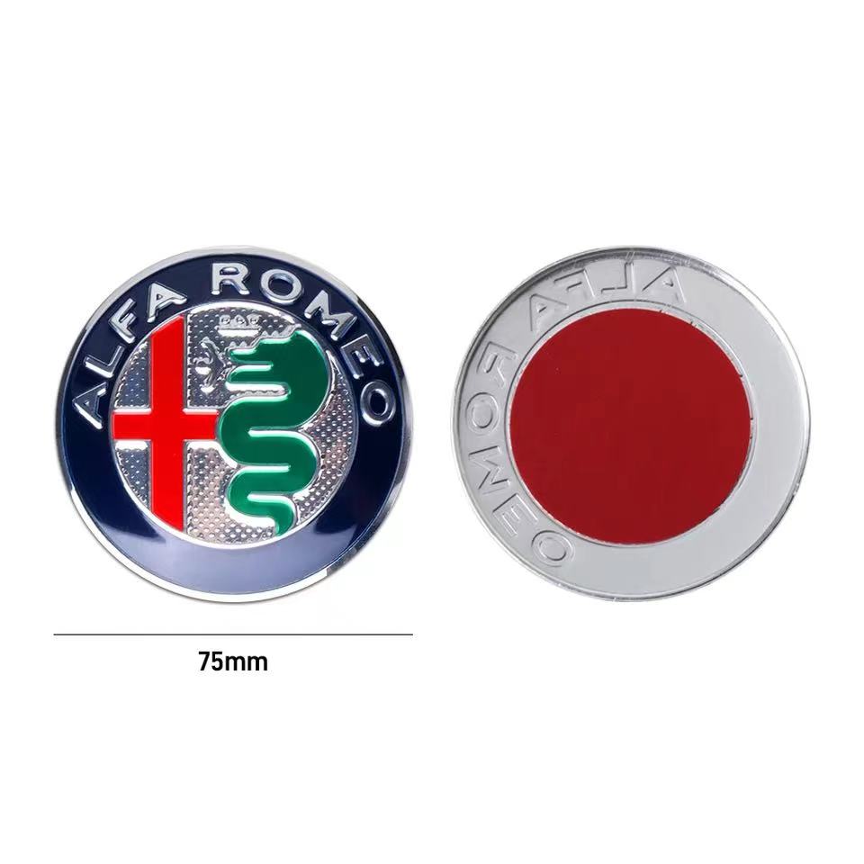 5 warna 75mm Logo Emblem kap d - Embroidery Alpha ulasan dan harga