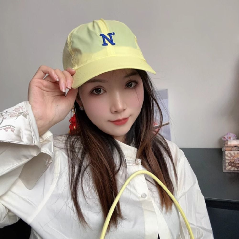 Topi Bisbol Cepat Kering Bordi - Embroidery Letter N ulasan dan harga
