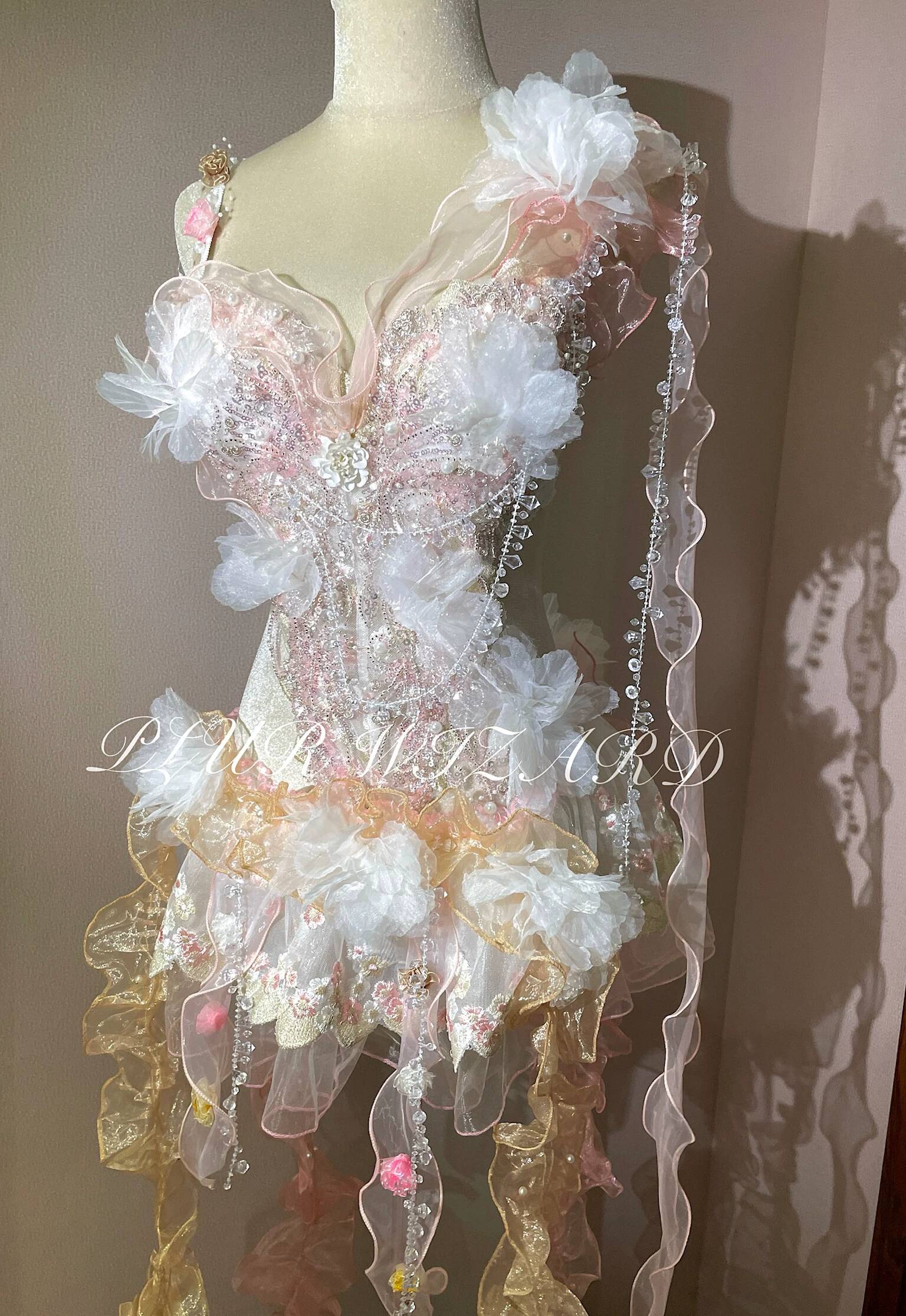 Gaun Pertunjukan Bikini Seksi  - Embroidery Set ulasan dan harga