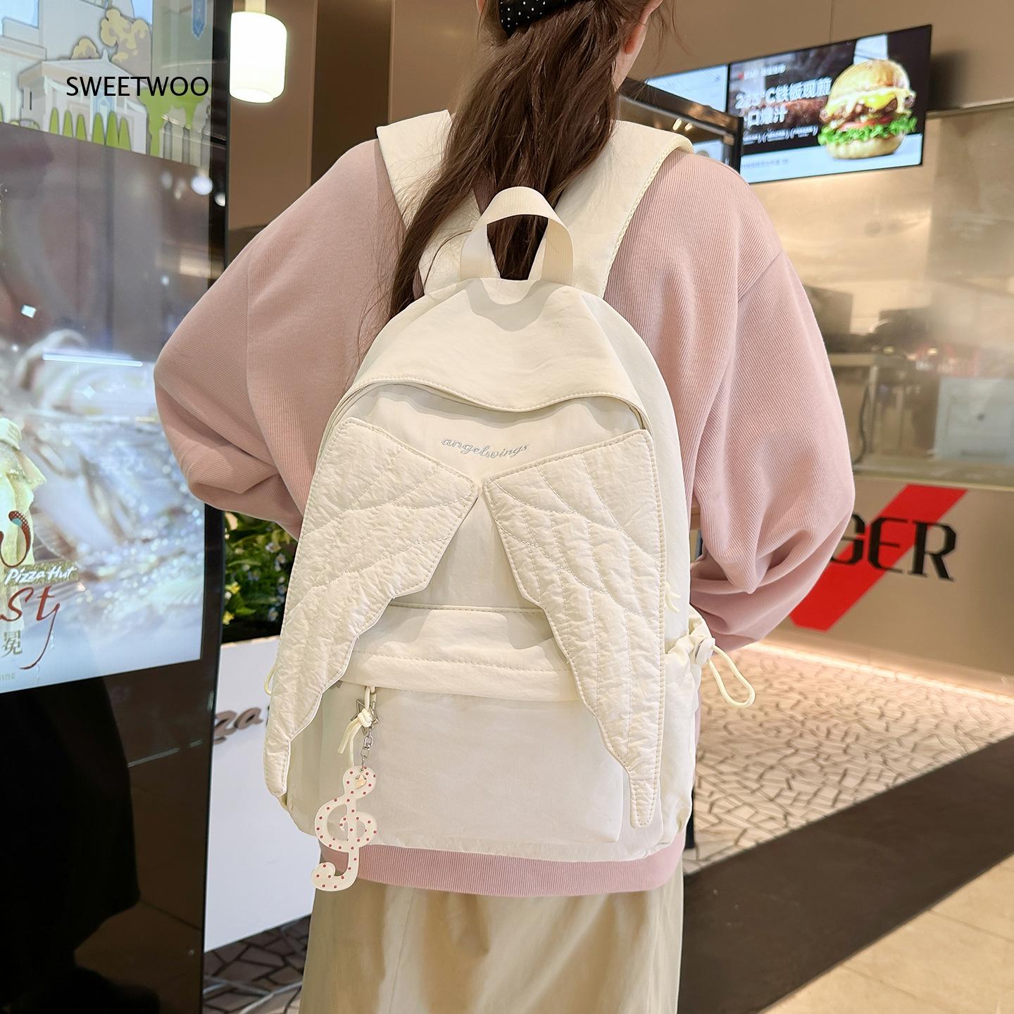 Ransel Wanita Sayap Malaikat M - Embroidery And Quilting ulasan dan harga
