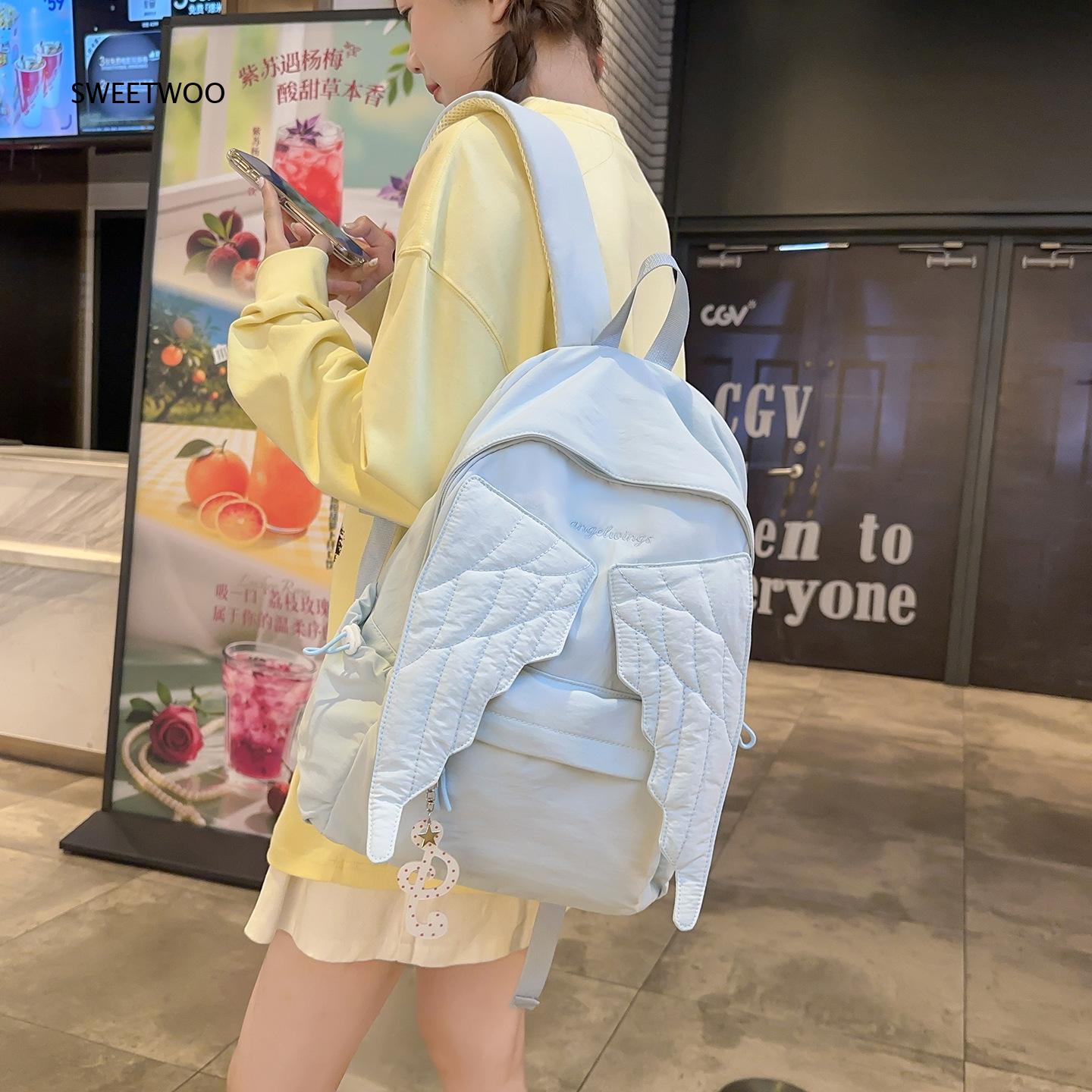 Ransel Wanita Sayap Malaikat M - Embroidery And Quilting ulasan dan harga