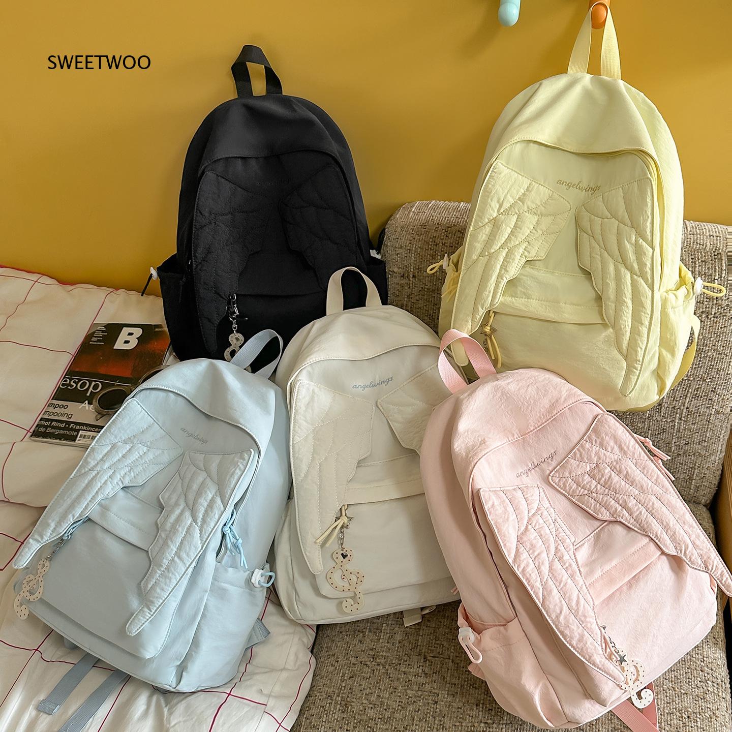 Ransel Wanita Sayap Malaikat M - Embroidery And Quilting ulasan dan harga