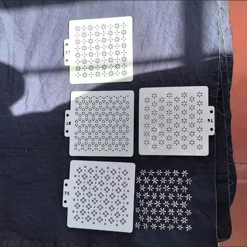 30 Buah Set Stencil Sashiko, T - Embroidery And Quilting ulasan dan harga