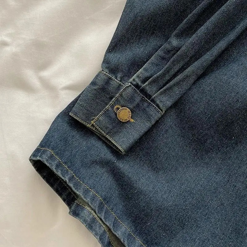 Set Rok Denim Y2K: Jaket Kanci - Embroidery Set ulasan dan harga
