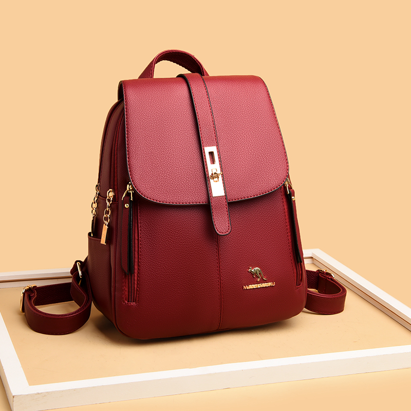 Ransel kulit mewah wanita untu - Embroidery Underlay ulasan dan harga