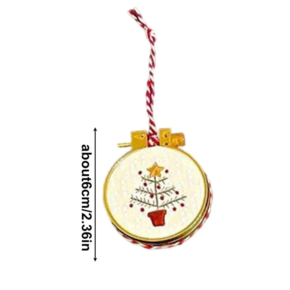 Kit Kerajinan Bordir Tangan Na - Embroidery Xmas Tree ulasan dan harga