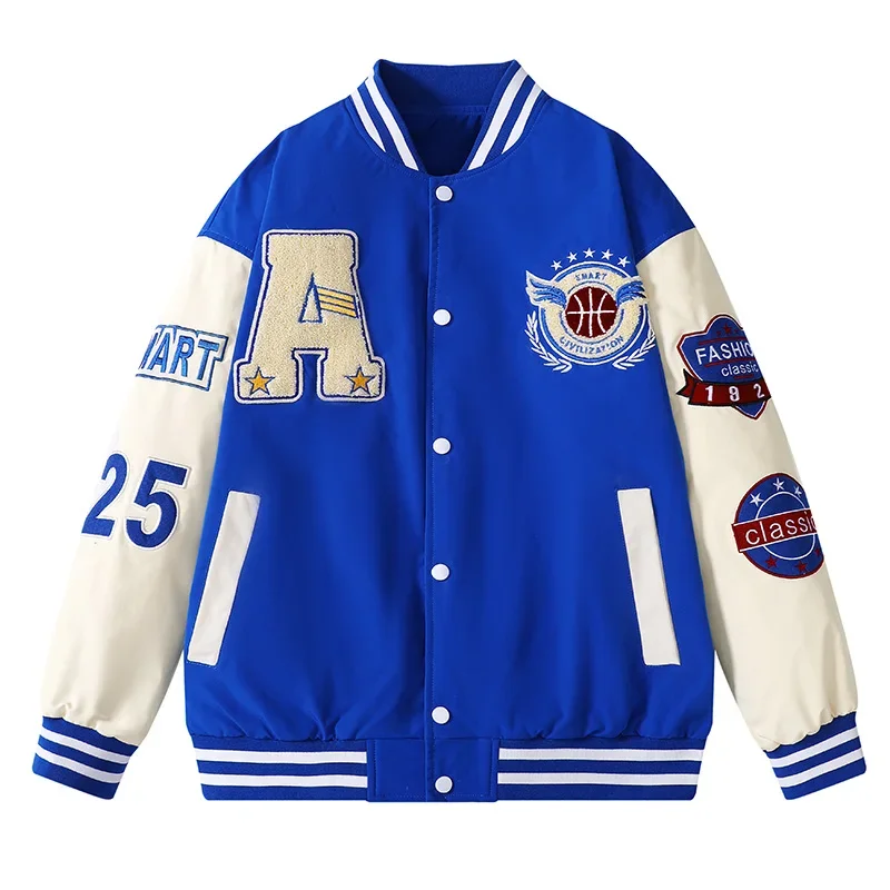 Jaket Varsity Baseball Bomber  - Embroidery Letter N ulasan dan harga