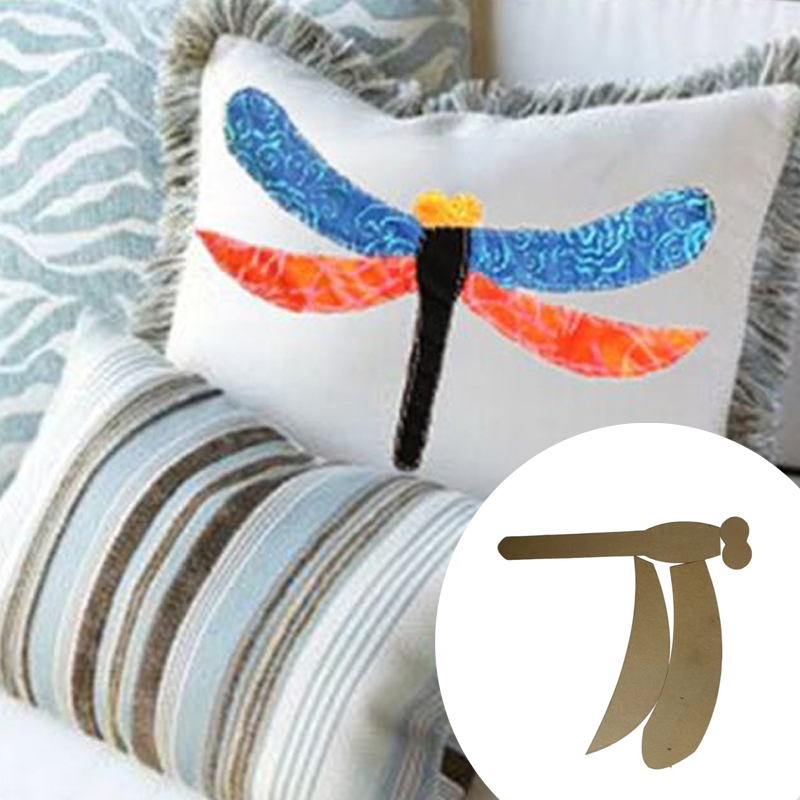 Templat Quilting Capung Pola J - Embroidery And Quilting ulasan dan harga