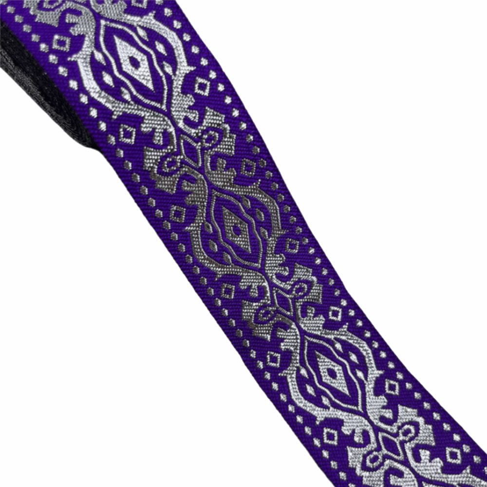 Pita Bordir Glitter Perak deng - Embroidery Ribbon ulasan dan harga