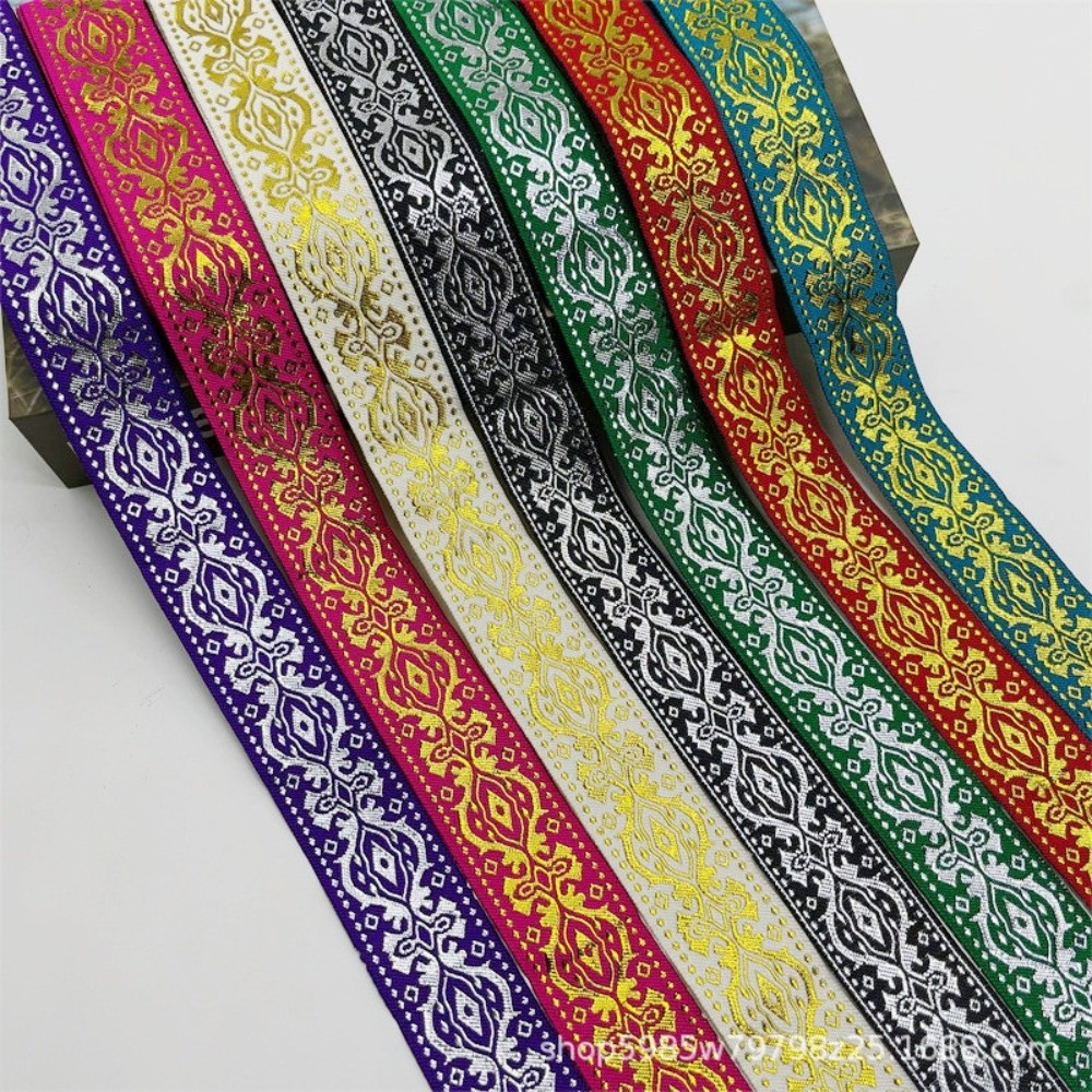 Pita Bordir Glitter Perak deng - Embroidery Ribbon ulasan dan harga