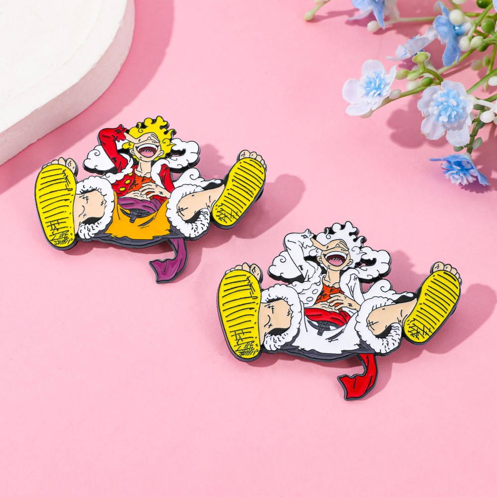 2 Buah Bros Anime, Pin Enamel  - Embroidery Tulle ulasan dan harga