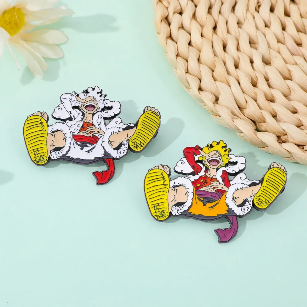 2 Buah Bros Anime, Pin Enamel  - Embroidery Tulle ulasan dan harga