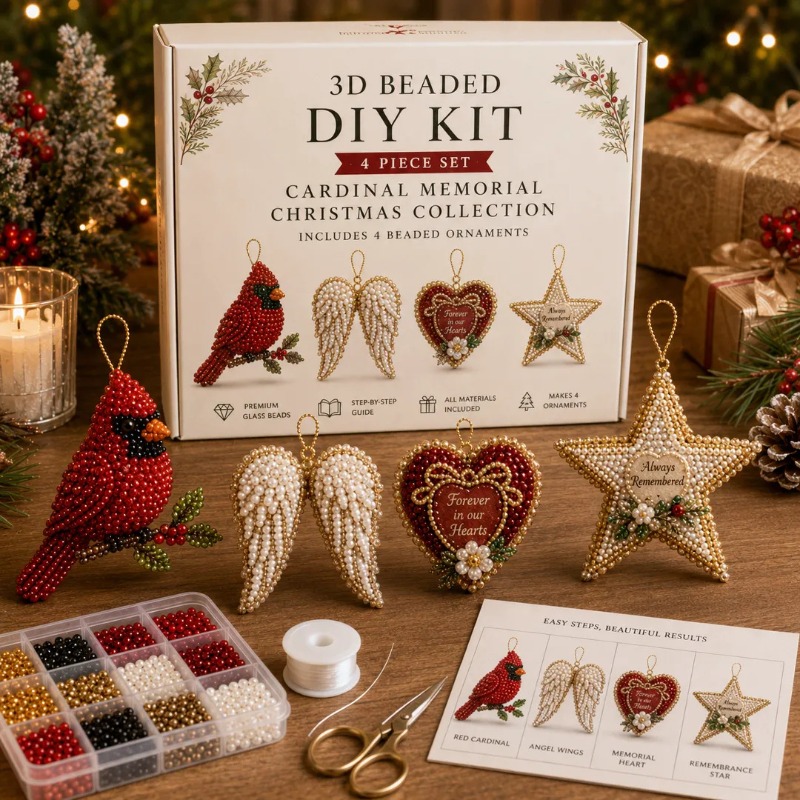 Kit Lukisan Berlian 3D Kucing  - Embroidery Xmas Tree ulasan dan harga