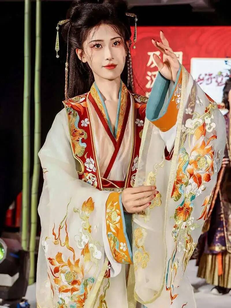 Dinasti Ming Hanfu Bordir Kera - Embroidery Set ulasan dan harga
